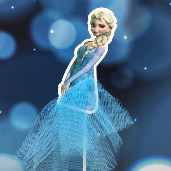 Taart Decoratie Elsa Taarttopper Disney Frozen Lief